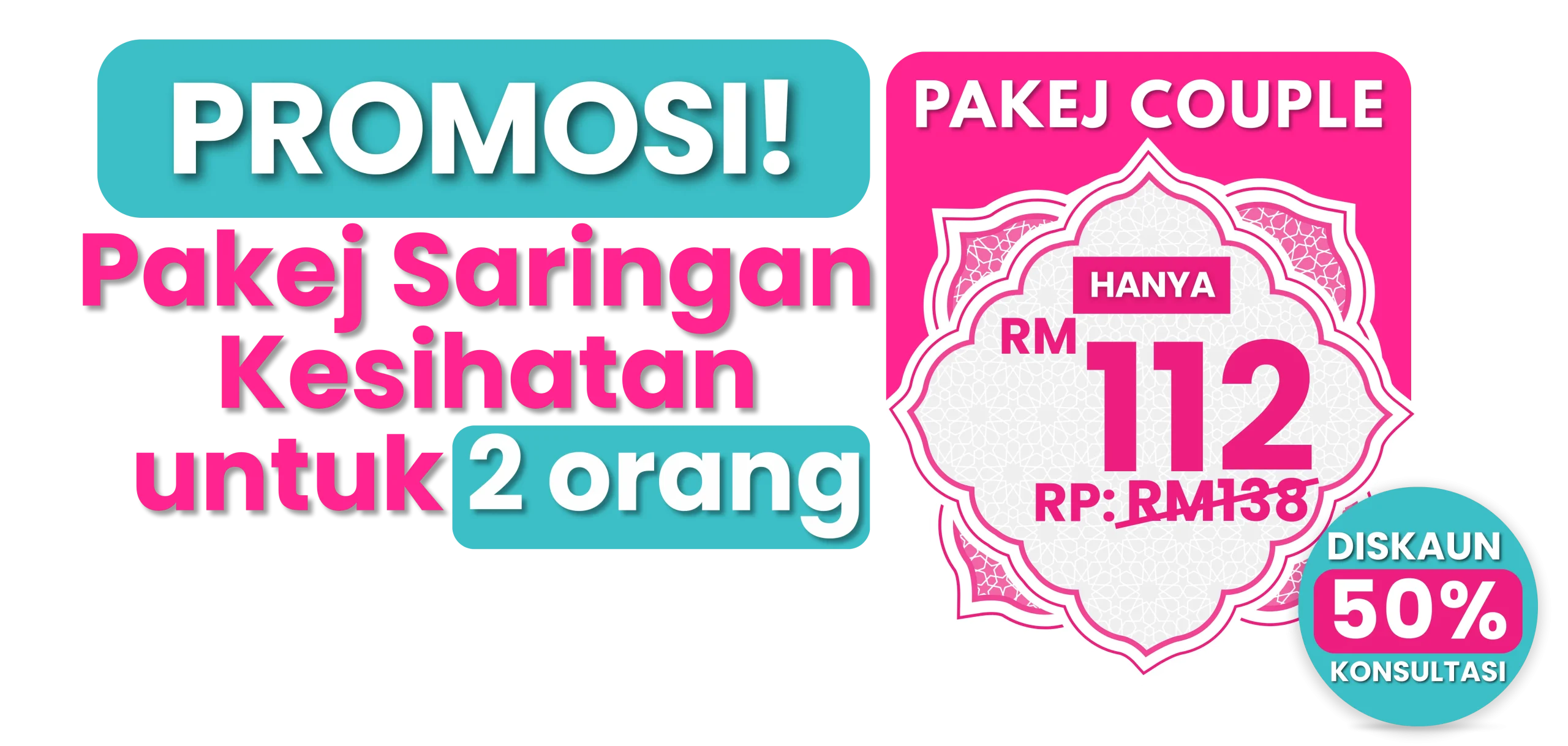 promo pakej combo saringan kesihatan