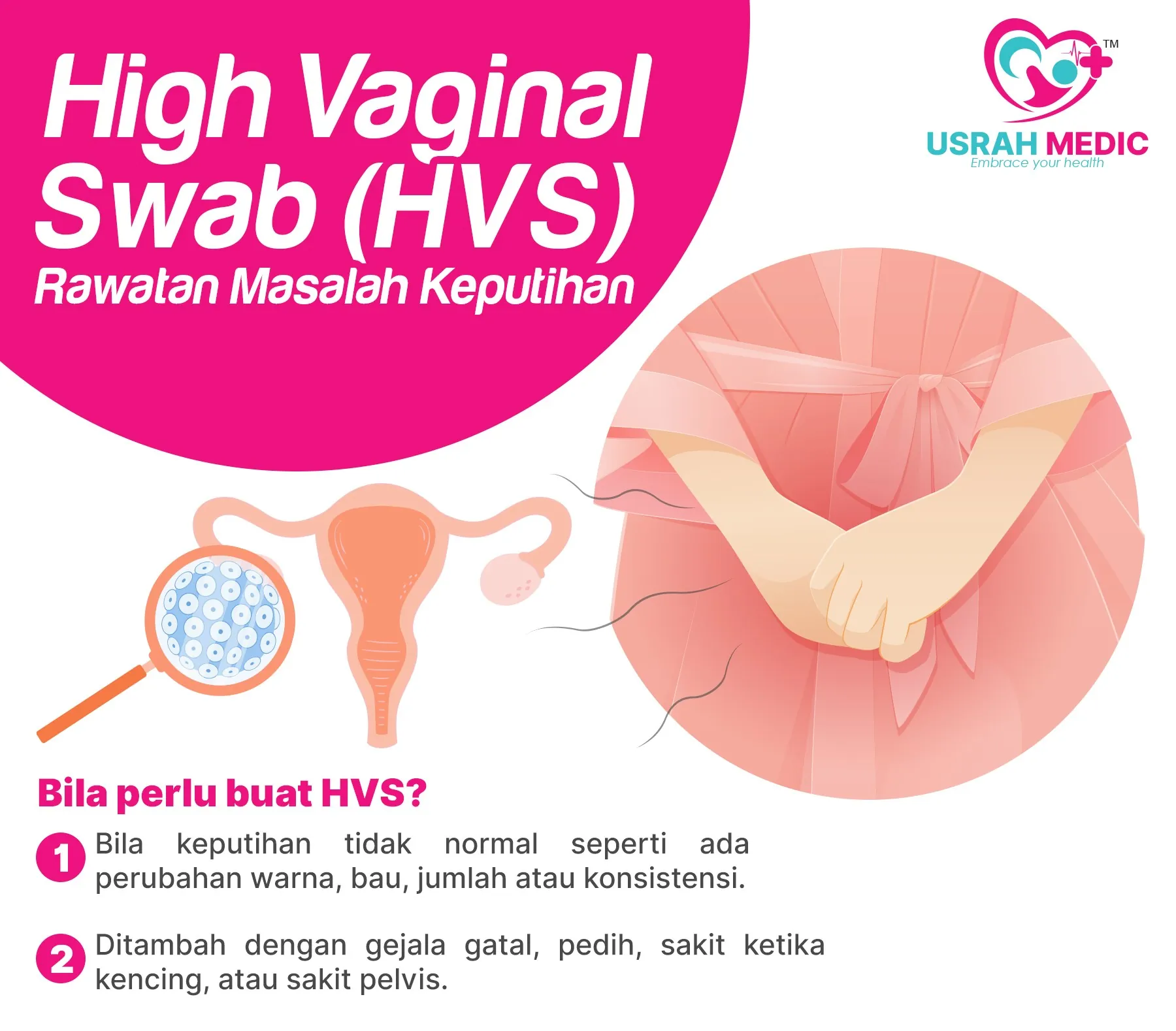 High Vaginal Swab