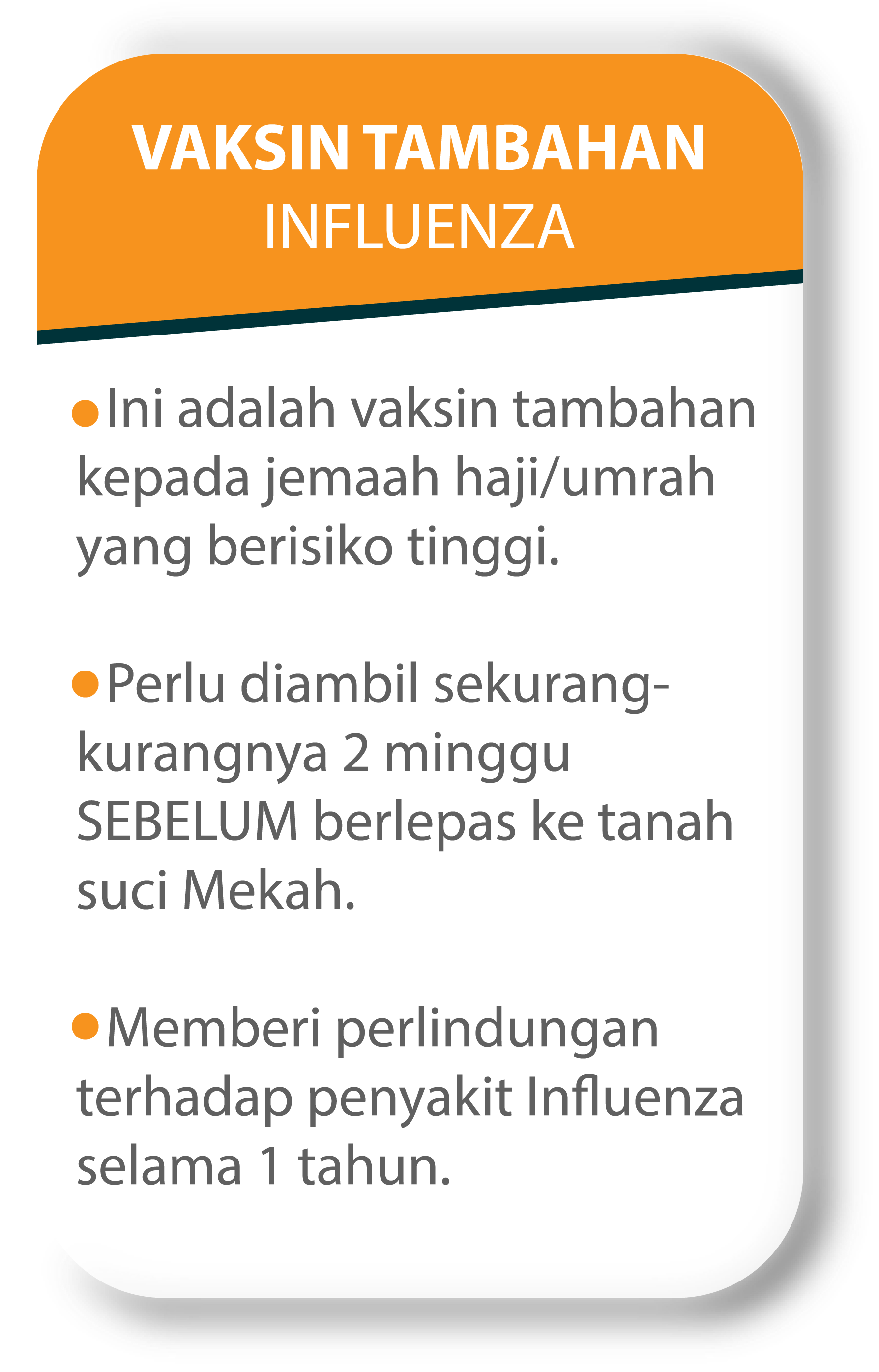 vaksin influenza