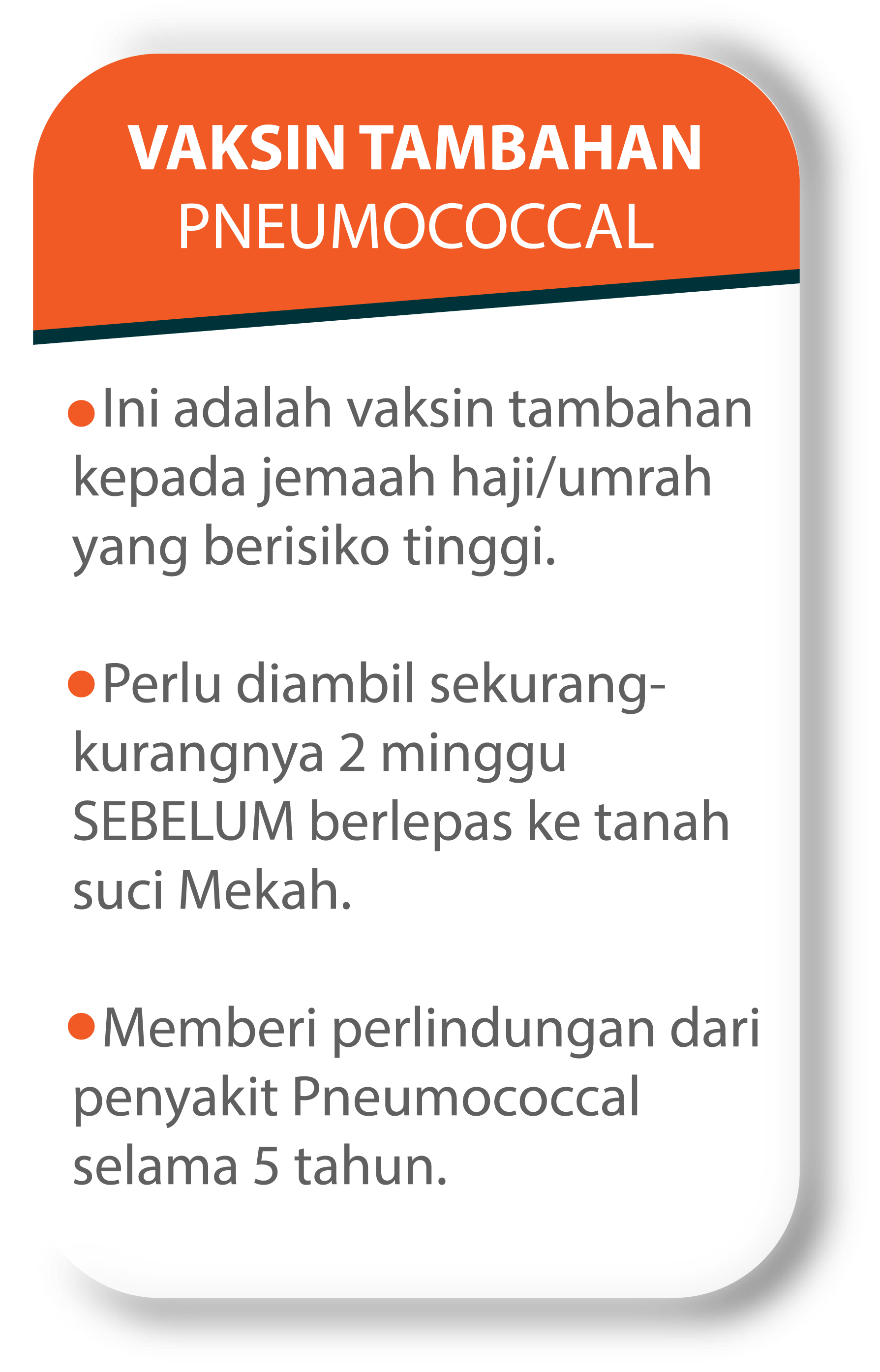 vaksin pneumoccoccal