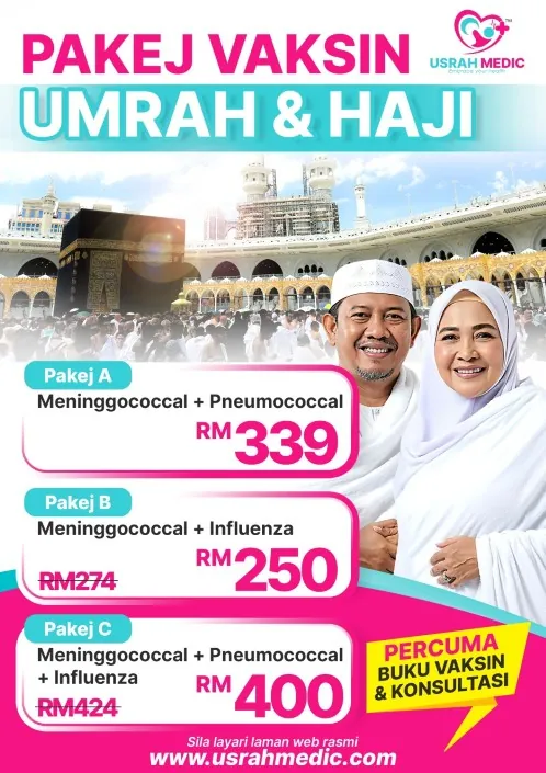 Pakej Vaksin (Umrah & Haji)